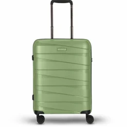 Redolz Hartgepäck Kabinengepäck|4-Rollen Kabinentrolleys<Essentials 10 CABIN 4 Rollen Kabinentrolley 55 cm green-metallic