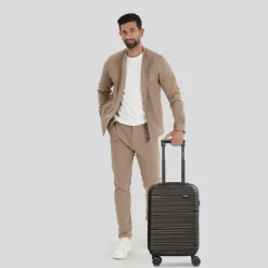 Redolz Hartgepäck Kabinengepäck|4-Rollen Kabinentrolleys<Essentials 16 CABIN 4-Rollen Kabinentrolley 55 cm slim coffee