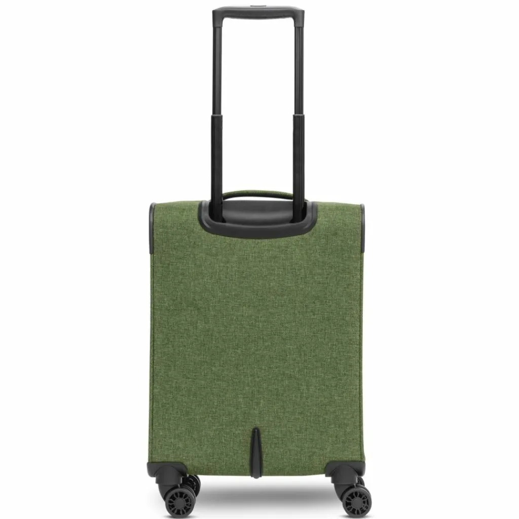 Redolz Essentials 12 CABIN 4 Rollen Kabinentrolley 55 cm olive