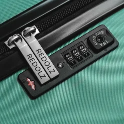 New Redolz Essentials 08 CABIN 4 Rollen Kabinentrolley 55 cm green-blue 2