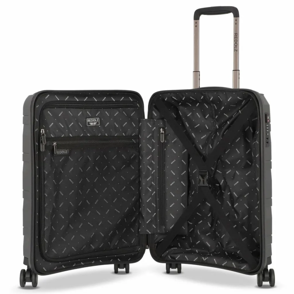 Redolz Essentials 10 CABIN 4 Rollen Kabinentrolley 55 cm