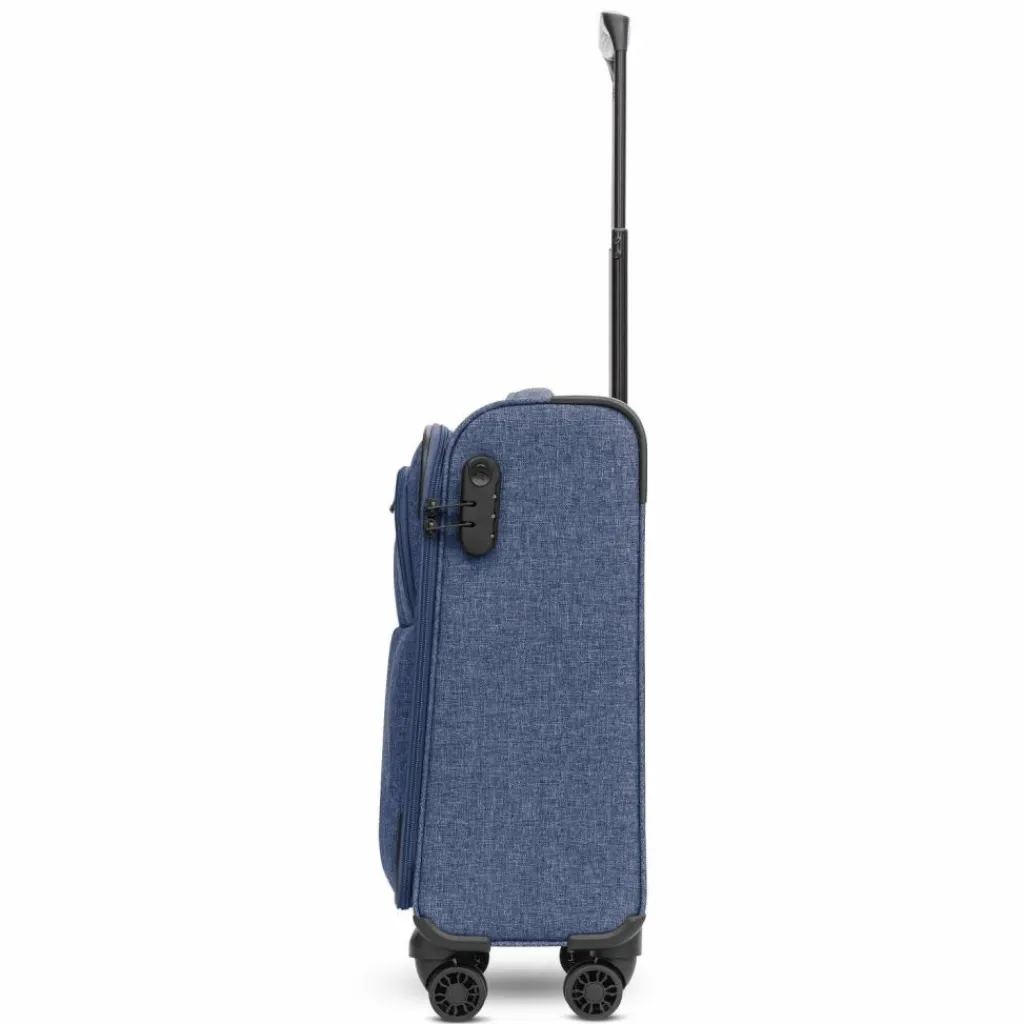 Outlet Redolz Essentials 12 CABIN 4 Rollen Kabinentrolley 55 cm blue