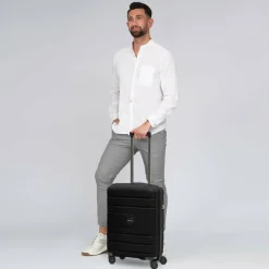 Redolz Hartgepäck Kabinengepäck|4-Rollen Kabinentrolleys<Essentials 11 CABIN 4 Rollen Kabinentrolley 55 cm black