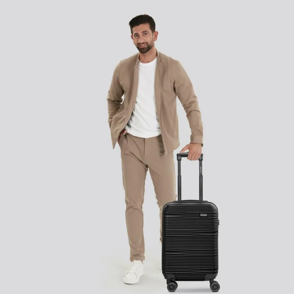 Redolz Hartgepäck Kabinengepäck|4-Rollen Kabinentrolleys<Essentials 16 CABIN 4-Rollen Kabinentrolley 55 cm slim black