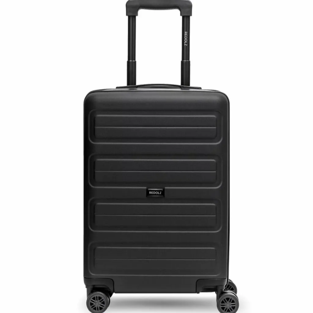 Redolz Hartgepäck Kabinengepäck|4-Rollen Kabinentrolleys<Essentials 08 CABIN 4 Rollen Kabinentrolley 55 cm black 2