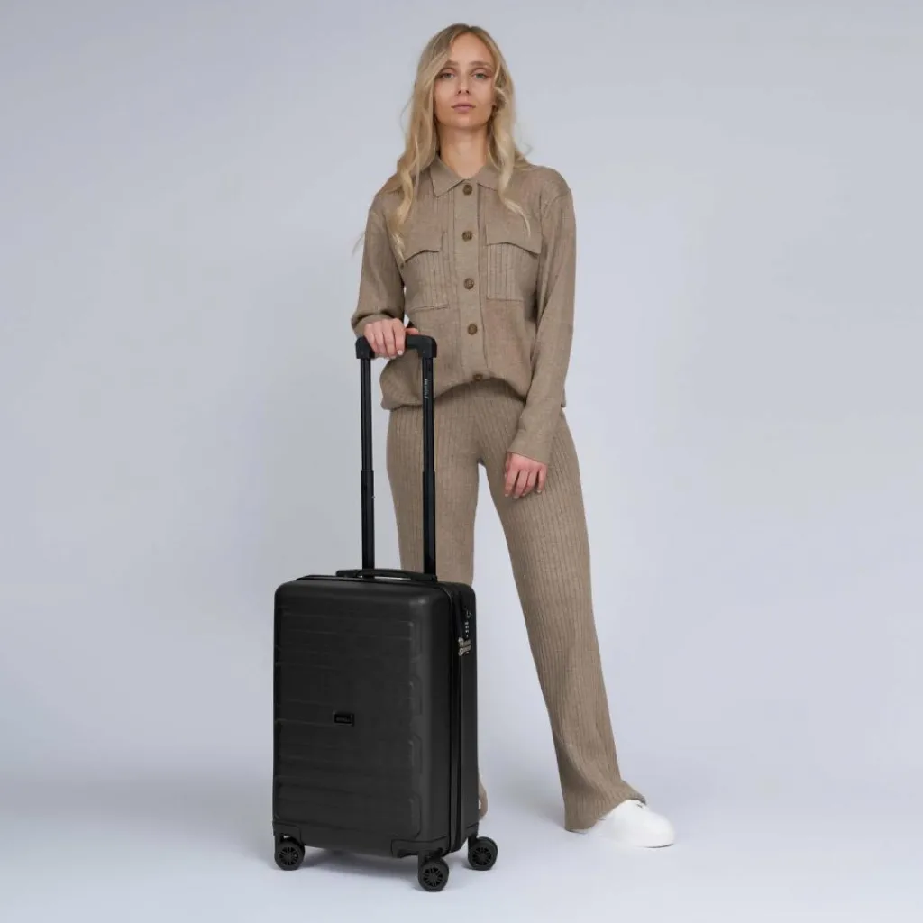 Redolz Hartgepäck Kabinengepäck|4-Rollen Kabinentrolleys<Essentials 08 CABIN 4 Rollen Kabinentrolley 55 cm black 2