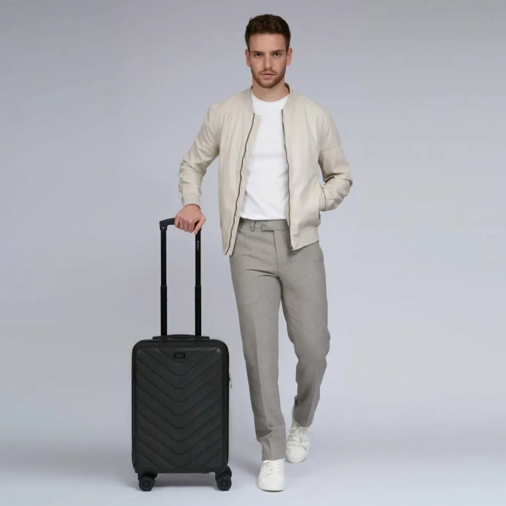 Redolz Hartgepäck Kabinengepäck|4-Rollen Kabinentrolleys<Essentials 07 CABIN 4 Rollen Kabinentrolley 55 cm black 2