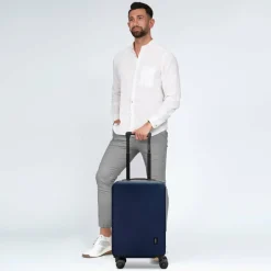 Redolz Hartgepäck Kabinengepäck|4-Rollen Kabinentrolleys<Essentials 09 CABIN 4 Rollen Kabinentrolley 55 cm dark-blue