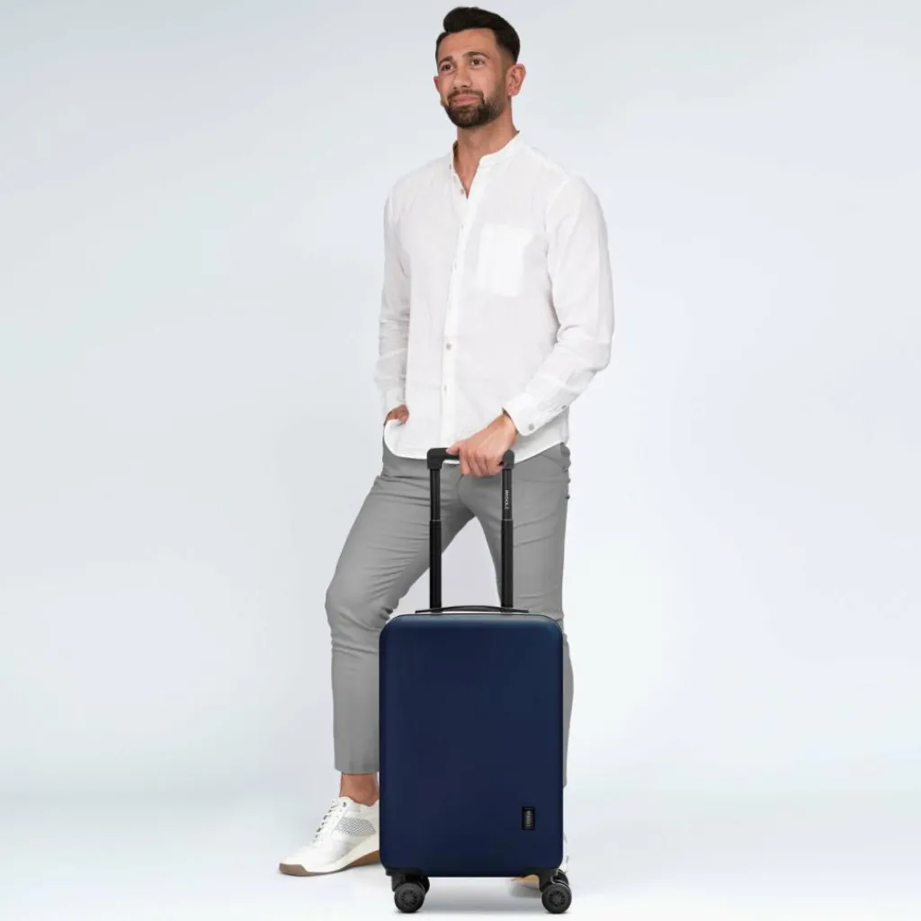 Redolz Hartgepäck Kabinengepäck|4-Rollen Kabinentrolleys<Essentials 09 CABIN 4 Rollen Kabinentrolley 55 cm dark-blue