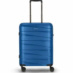 Redolz Essentials 10 CABIN 4 Rollen Kabinentrolley 55 cm blue-metallic 2