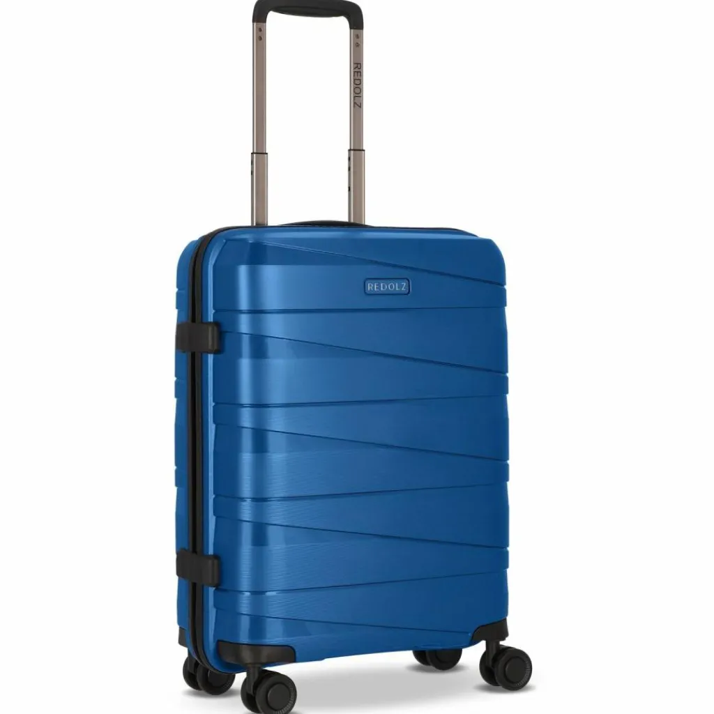 Redolz Essentials 10 CABIN 4 Rollen Kabinentrolley 55 cm blue-metallic 2