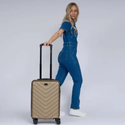 Redolz Hartgepäck Kabinengepäck|4-Rollen Kabinentrolleys<Essentials 07 CABIN 4 Rollen Kabinentrolley 55 cm champagne 2