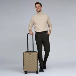 Redolz Hartgepäck Kabinengepäck|4-Rollen Kabinentrolleys<Essentials 07 CABIN 4 Rollen Kabinentrolley 55 cm champagne 2