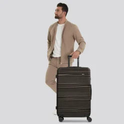 Redolz Hartgepäck|4-Rollen Koffer<Essentials 16 LARGE 4 Rollen Trolley 77 cm coffee