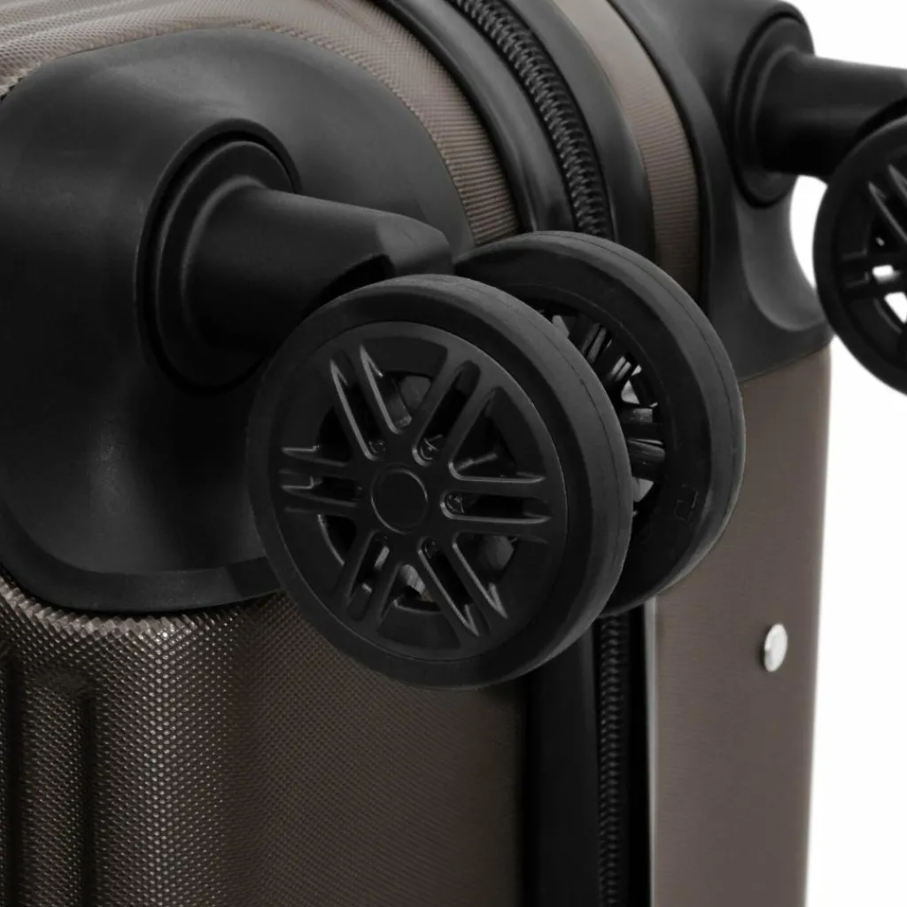 Redolz Hartgepäck|4-Rollen Koffer<Essentials 16 LARGE 4 Rollen Trolley 77 cm coffee