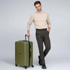 Redolz Hartgepäck|4-Rollen Koffer<Essentials 05 LARGE 4 Rollen Trolley 75 cm dark-olive 2