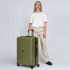 Redolz Hartgepäck|4-Rollen Koffer<Essentials 05 LARGE 4 Rollen Trolley 75 cm dark-olive 2