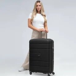 Redolz Hartgepäck|4-Rollen Koffer<Essentials 11 LARGE 4 Rollen Trolley 77 cm black