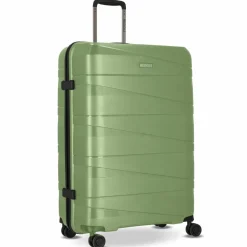 Redolz Hartgepäck|4-Rollen Koffer<Essentials 10 LARGE 4 Rollen Trolley 76 cm green-metallic