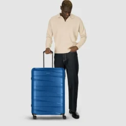 Redolz Hartgepäck|4-Rollen Koffer<Essentials 10 LARGE 4 Rollen Trolley 76 cm blue-metallic 3