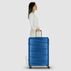 Redolz Hartgepäck|4-Rollen Koffer<Essentials 10 LARGE 4 Rollen Trolley 76 cm blue-metallic 3