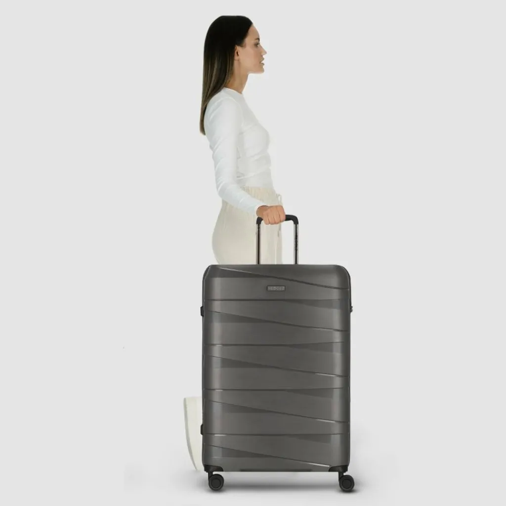 Redolz Hartgepäck|4-Rollen Koffer<Essentials 10 LARGE 4 Rollen Trolley 76 cm grey-metallic 2