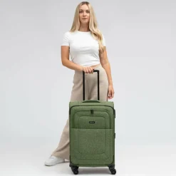 Redolz Essentials 12 MEDIUM 4-Rollen Trolley 67 cm mit Dehnfalte