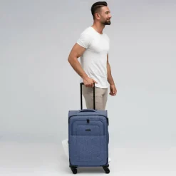 Redolz Essentials 12 MEDIUM 4-Rollen Trolley 67 cm mit Dehnfalte