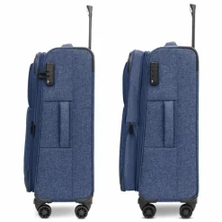 Redolz Essentials 12 MEDIUM 4-Rollen Trolley 67 cm mit Dehnfalte