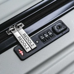 Redolz Hartgepäck|4-Rollen Koffer<Essentials 07 MEDIUM 4 Rollen Trolley 67 cm silver-colored 2