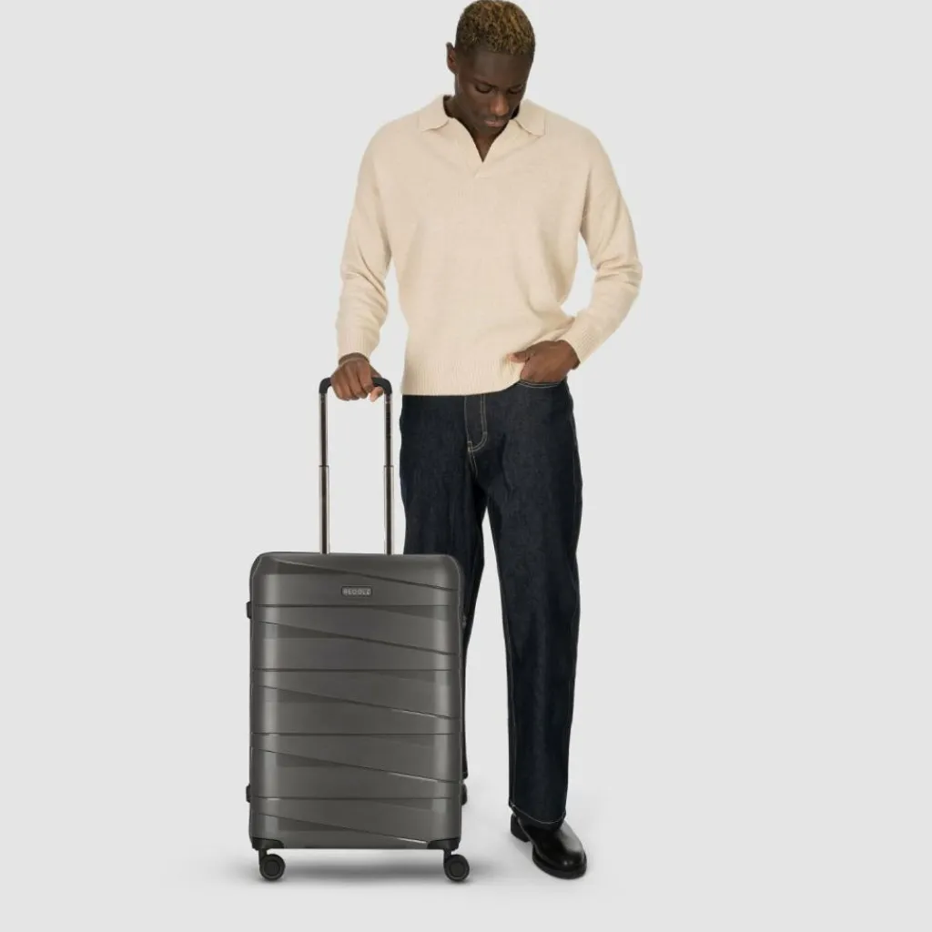 Redolz Hartgepäck|4-Rollen Koffer<Essentials 10 MEDIUM 4 Rollen Trolley 67 cm grey-metallic 2