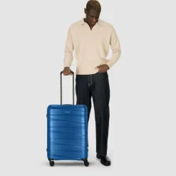 Redolz Hartgepäck|4-Rollen Koffer<Essentials 10 MEDIUM 4 Rollen Trolley 67 cm blue-metallic 2