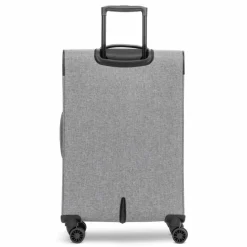 Redolz Weichgepäck|4-Rollen Koffer<Essentials 12 MEDIUM 4-Rollen Trolley 67 cm mit Dehnfalte grey2