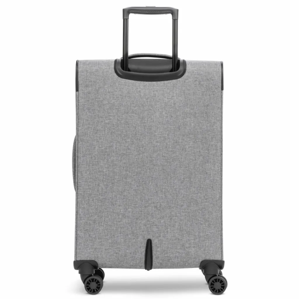 Redolz Weichgepäck|4-Rollen Koffer<Essentials 12 MEDIUM 4-Rollen Trolley 67 cm mit Dehnfalte grey2