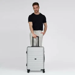 Outlet Redolz Essentials 08 MEDIUM 4 Rollen Trolley 67 cm silver-colored 2