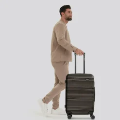 Redolz Hartgepäck|4-Rollen Koffer<Essentials 16 MEDIUM 4 Rollen Trolley 67 cm coffee