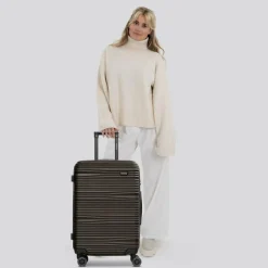 Redolz Hartgepäck|4-Rollen Koffer<Essentials 16 MEDIUM 4 Rollen Trolley 67 cm coffee