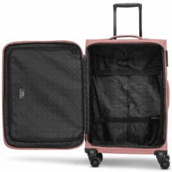 Redolz Weichgepäck|4-Rollen Koffer<Essentials 12 MEDIUM 4-Rollen Trolley 67 cm mit Dehnfalte rose