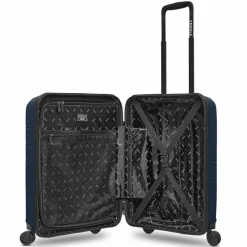 Redolz Hartgepäck Kabinengepäck|4-Rollen Kabinentrolleys<Essentials 17 4-Rollen Kabinentrolley 55 cm Soft-Pocket Laptopfach blue