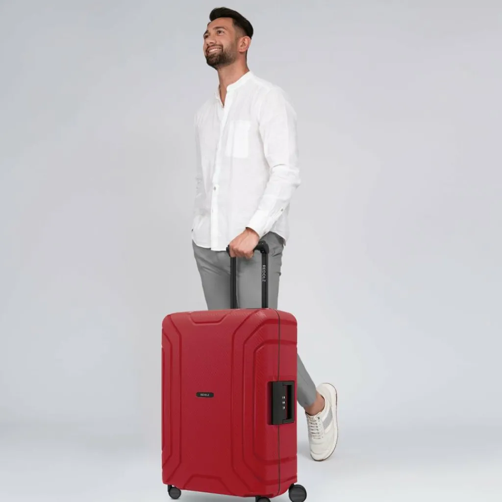 Redolz Essentials 15 4-Rollen Trolley 65 cm mit Dreipunkt-Verschluss