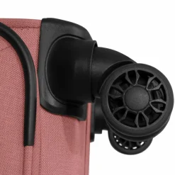 Redolz Weichgepäck|4-Rollen Koffer<Essentials 12 4-Rollen Trolley XL 90 cm sehr groß Sondergröße rose