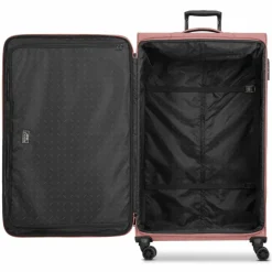 Redolz Weichgepäck|4-Rollen Koffer<Essentials 12 4-Rollen Trolley XL 90 cm sehr groß Sondergröße rose
