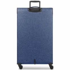 Redolz Weichgepäck|4-Rollen Koffer<Essentials 12 4-Rollen Trolley XL 90 cm sehr groß Sondergröße blue