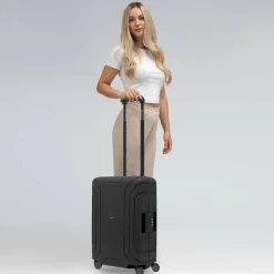 Redolz Essentials 15 4-Rollen Kabinentrolley 55 cm mit Dreipunkt-Verschluss