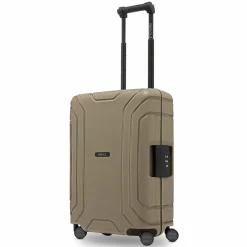 Hot Redolz Essentials 15 4-Rollen Kabinentrolley 55 cm mit Dreipunkt-Verschluss cool beige
