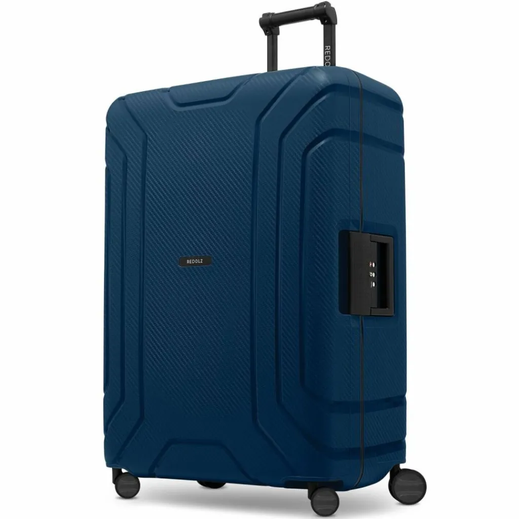 Redolz Essentials 15 4-Rollen Trolley 75 cm mit Dreipunkt-Verschluss navy blue