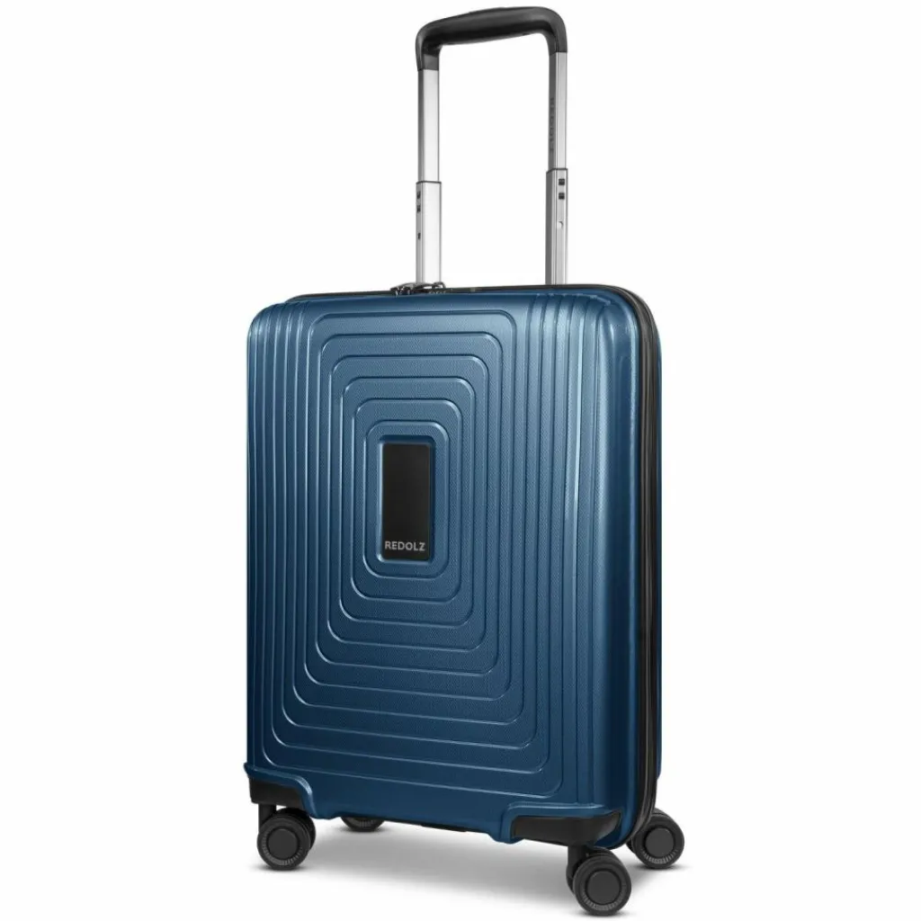 Redolz Hartgepäck Kabinengepäck|4-Rollen Kabinentrolleys<Essentials 14 4-Rollen Kabinentrolley 55 cm slim dark blue metallic