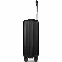 Redolz Hartgepäck Kabinengepäck|4-Rollen Kabinentrolleys<Essentials 14 4-Rollen Kabinentrolley 55 cm slim black metallic