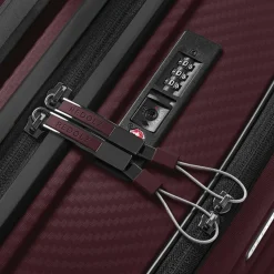 Discount Redolz Essentials 17 4-Rollen Kabinentrolley 55 cm Soft-Pocket Laptopfach burgundy