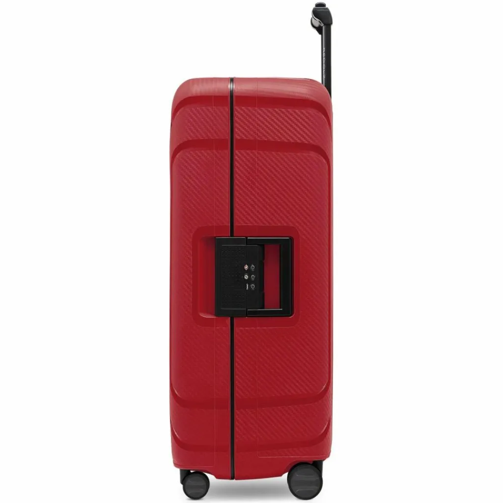 Redolz Hartgepäck|4-Rollen Koffer<Essentials 15 4-Rollen Trolley 75 cm mit Dreipunkt-Verschluss classic red